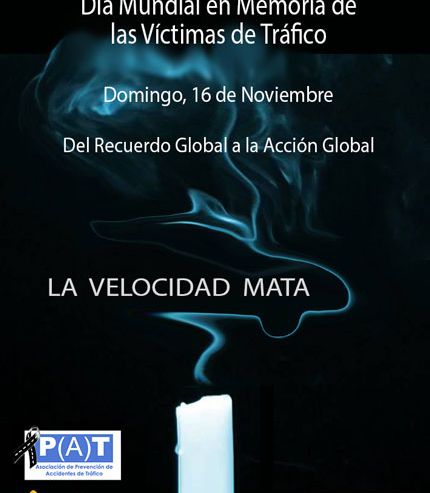 Día Mundial en Memoria de las Víctimas de Accidentes de Tráfico