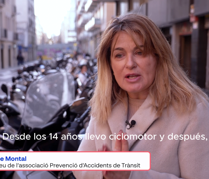 Montse Montal, Vicepresidenta de AP(A)T): “En la seguridad de las motos no basta con prevenir accidentes: también hay que reducir su gravedad”